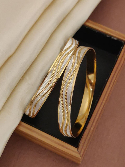 Wedding Wear Design Gold Plated Bangles