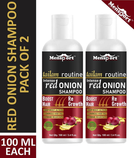 Mensport Red Onion Shampoo (Pack Of 2)